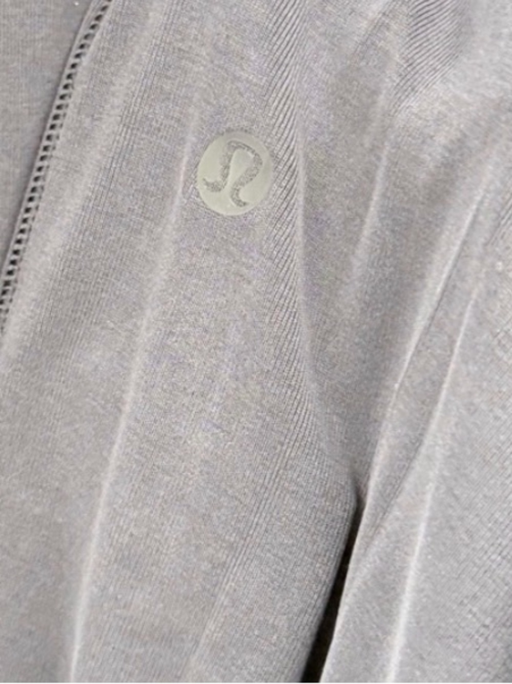 lululemon Drapey Softstreme Black Long-Sleeve Scoop Neck Maxi Dress & free tote - Picture 4 of 5